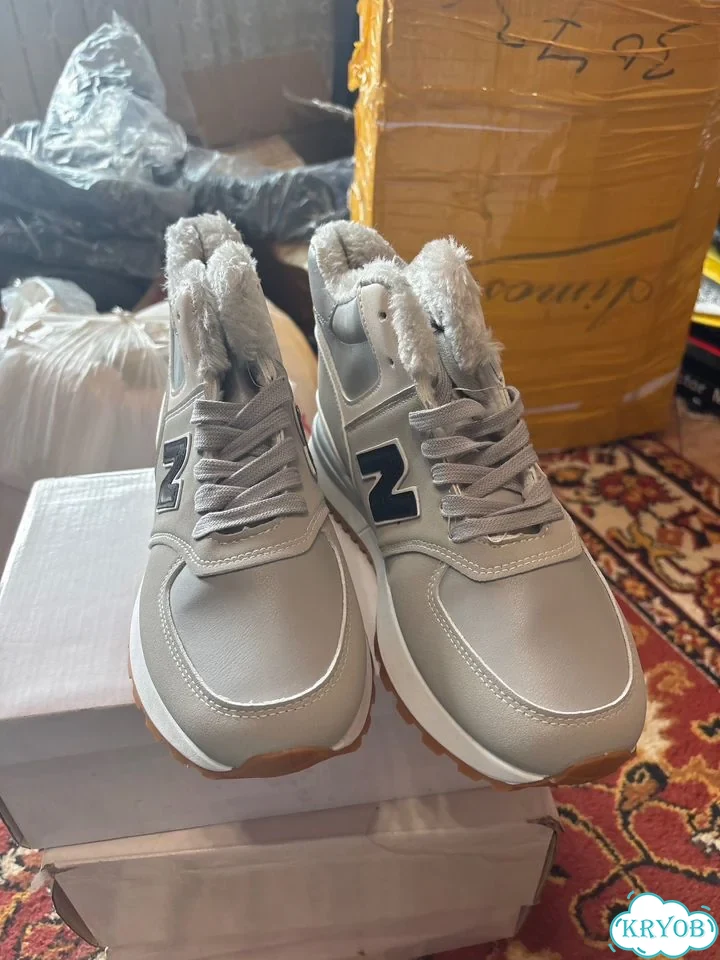 Кроссовки зимние женские New Balance фото 2