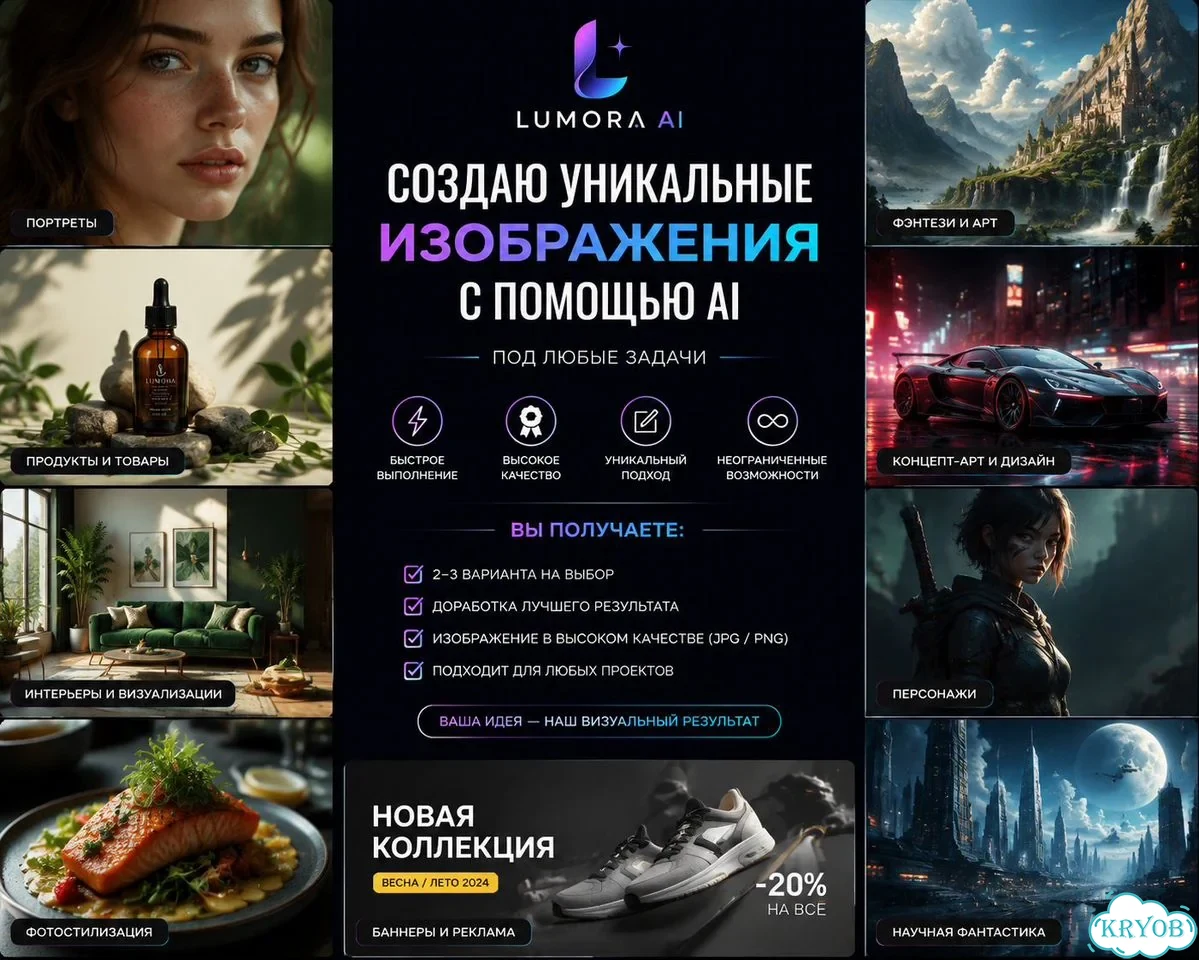 Генерация изображений в нейросети фото 1