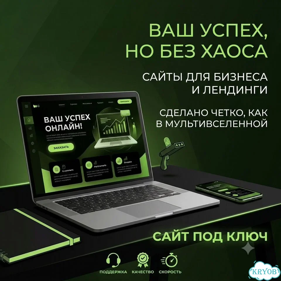 Создание сайтов под ключ, Лендинги, Для бизнеса фото 1