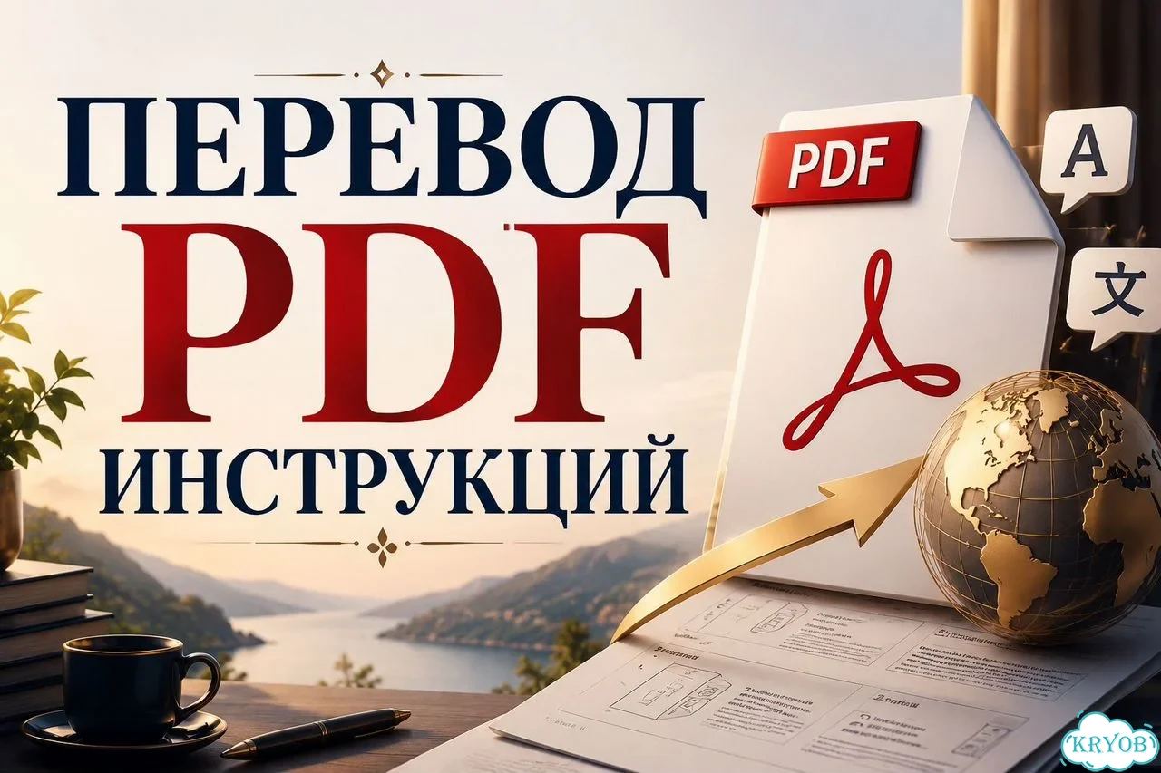 Перевод инструкций в PDF и любом другом формате фото 1