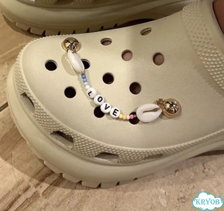 Джибитсы цепочка металл crocs оригинал фото 2