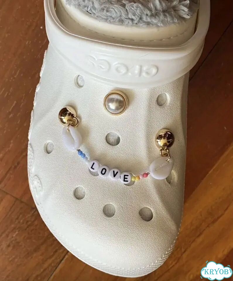 Джибитсы цепочка металл crocs оригинал фото 3