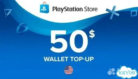 Подарочная карта PlayStation Store 50 долларов США фото 1