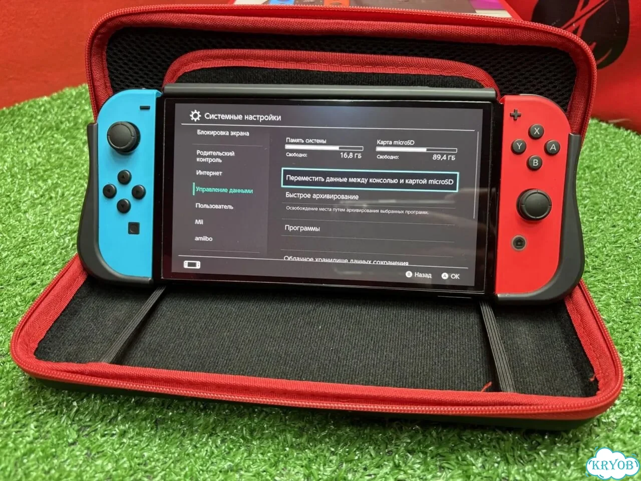 Игровая приставка Nintendo Switch Oled фото 3