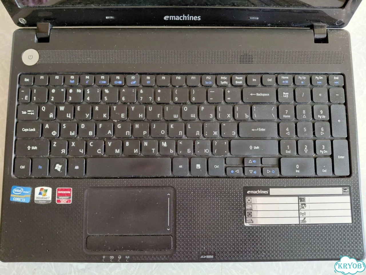 Ноутбук emachines фото 3