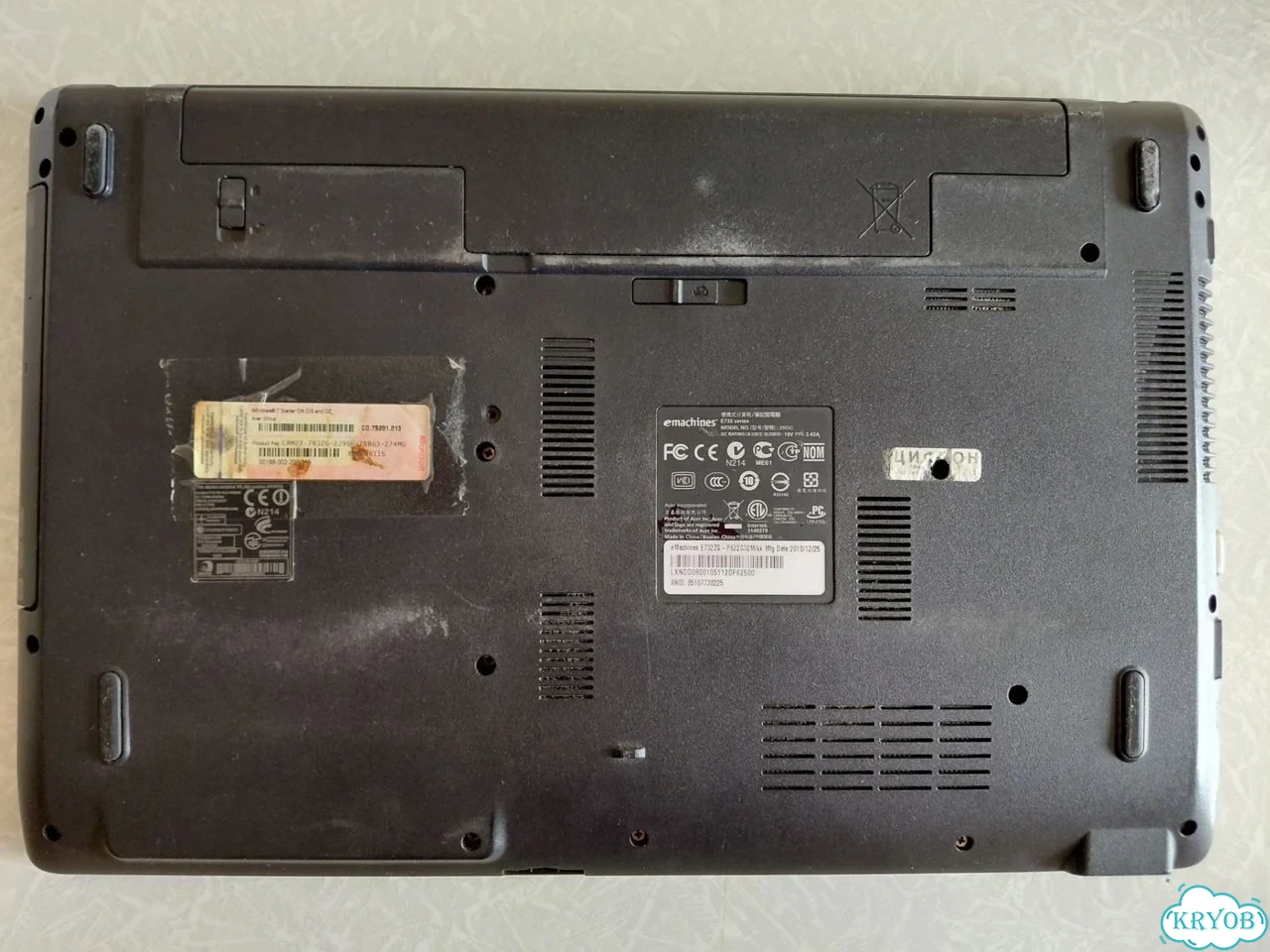 Ноутбук emachines фото 4
