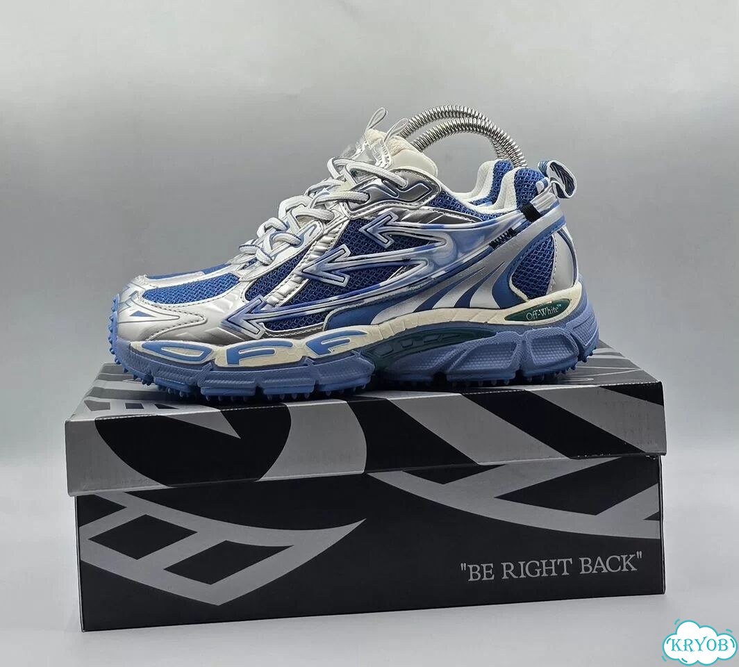 Кроссовки Off-White Be Right Blue Арт.:1637094098 фото 2