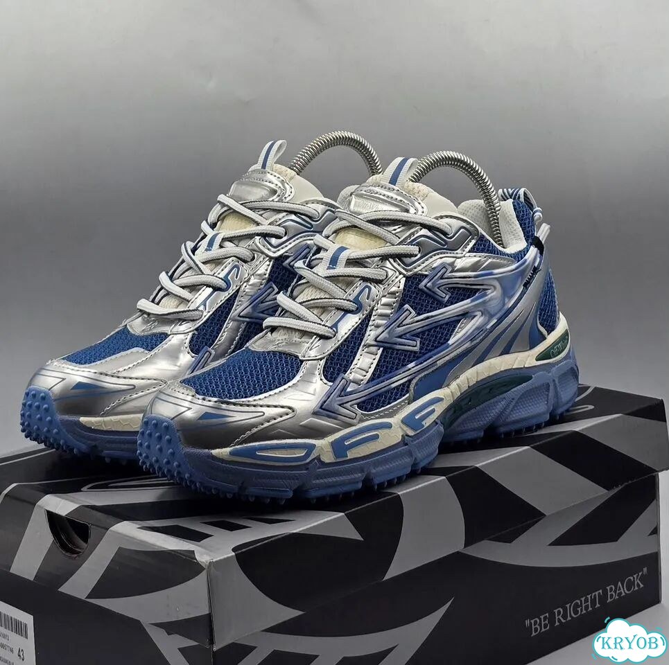 Кроссовки Off-White Be Right Blue Арт.:1637094098 фото 3