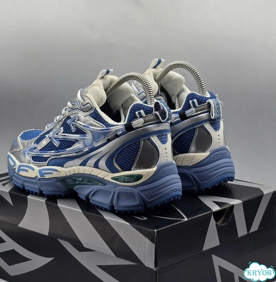 Кроссовки Off-White Be Right Blue Арт.:1637094098 фото 4