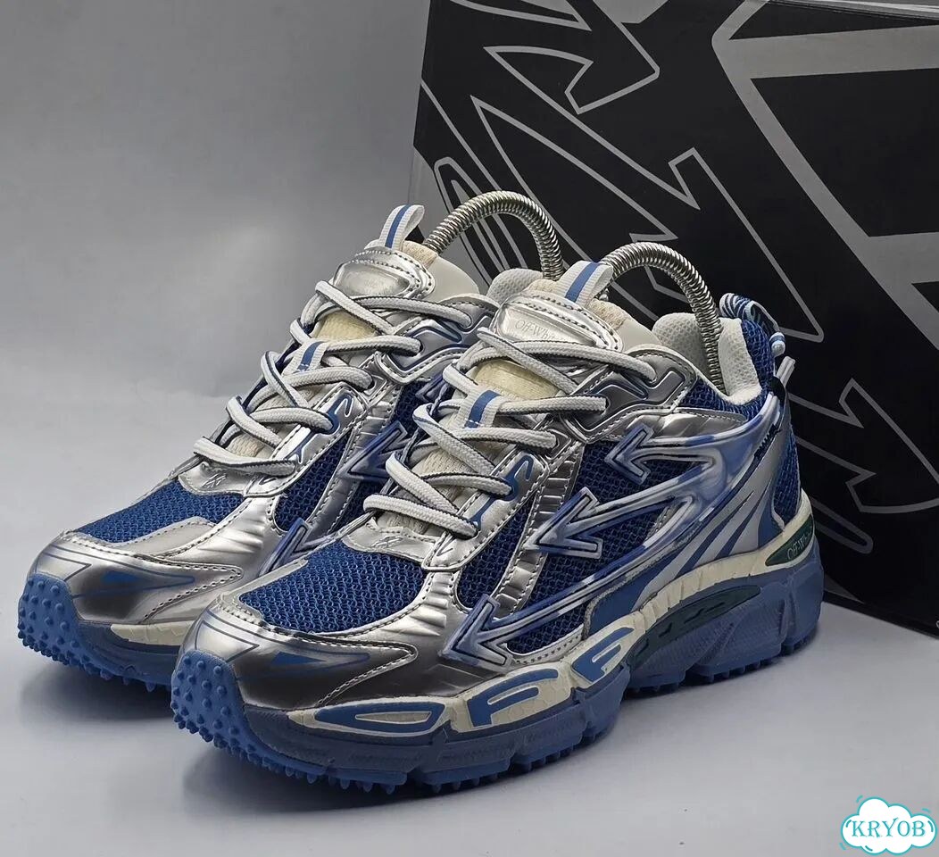 Кроссовки Off-White Be Right Blue Арт.:1637094098 фото 6