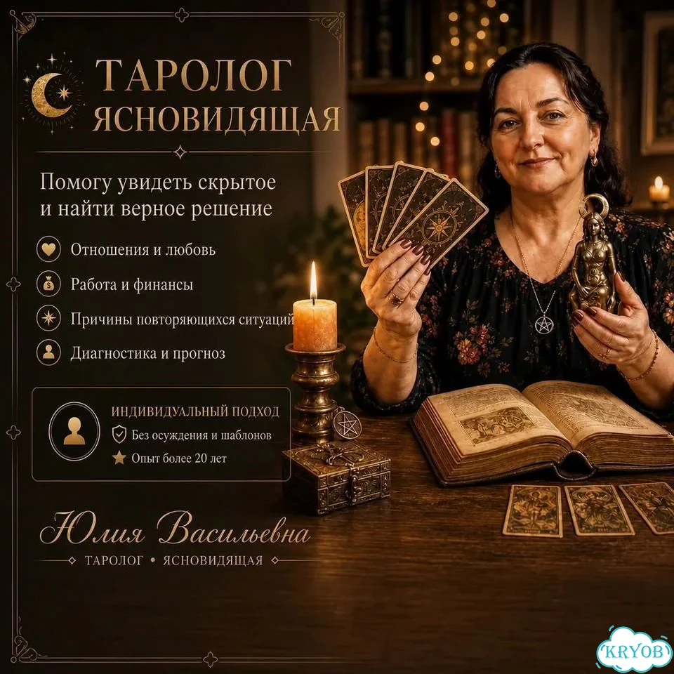 Гадание на Таро Гадалка Приворот Чистка Негатива фото 1