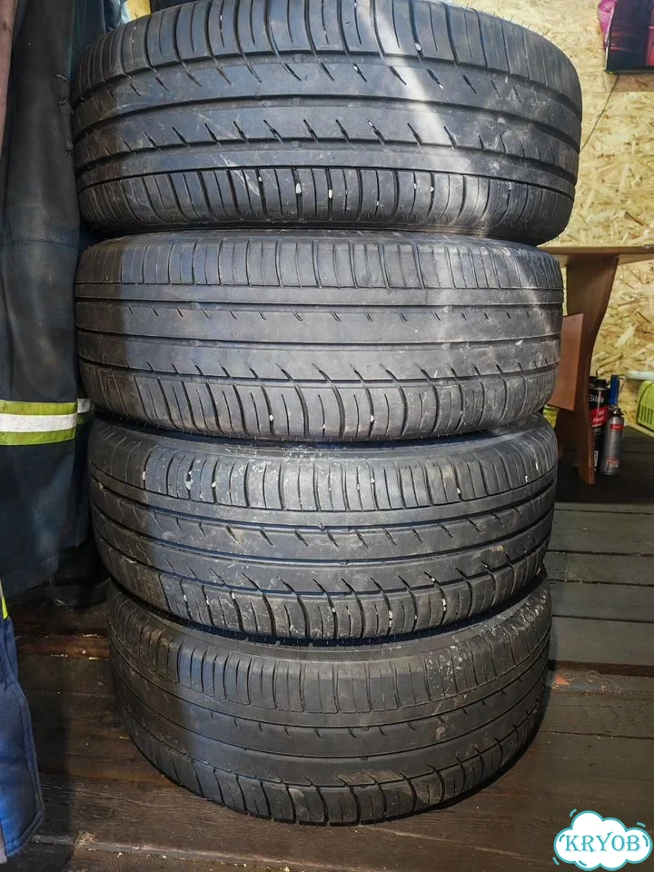 Литые диски Mercedes-Benz R15 5x112 с шинами фото 10