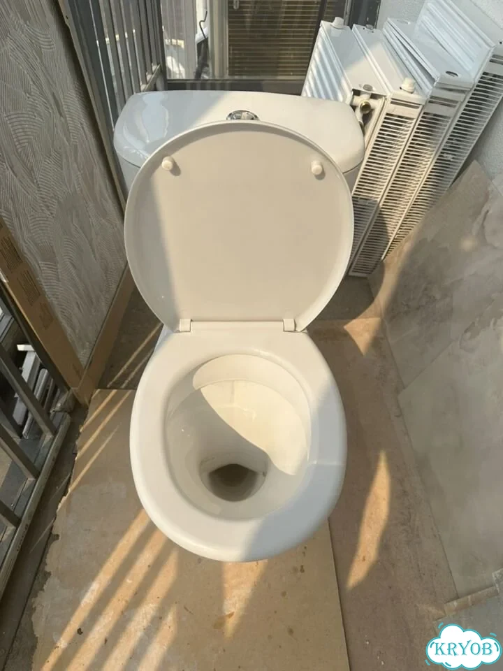Унитаз от застройщика фото 2