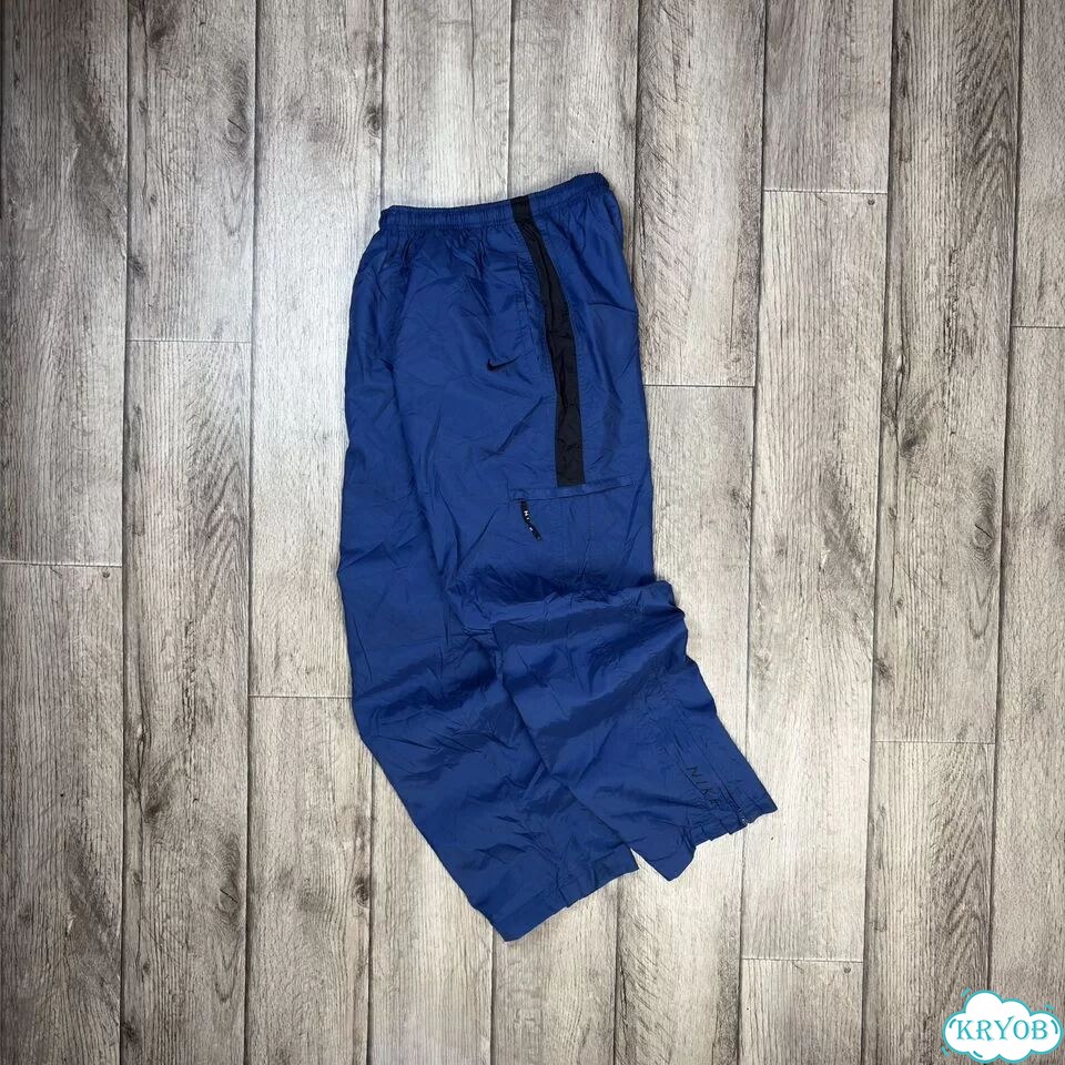 Винтажные нейлоновые штаны Nike Trackpants 90’s фото 1