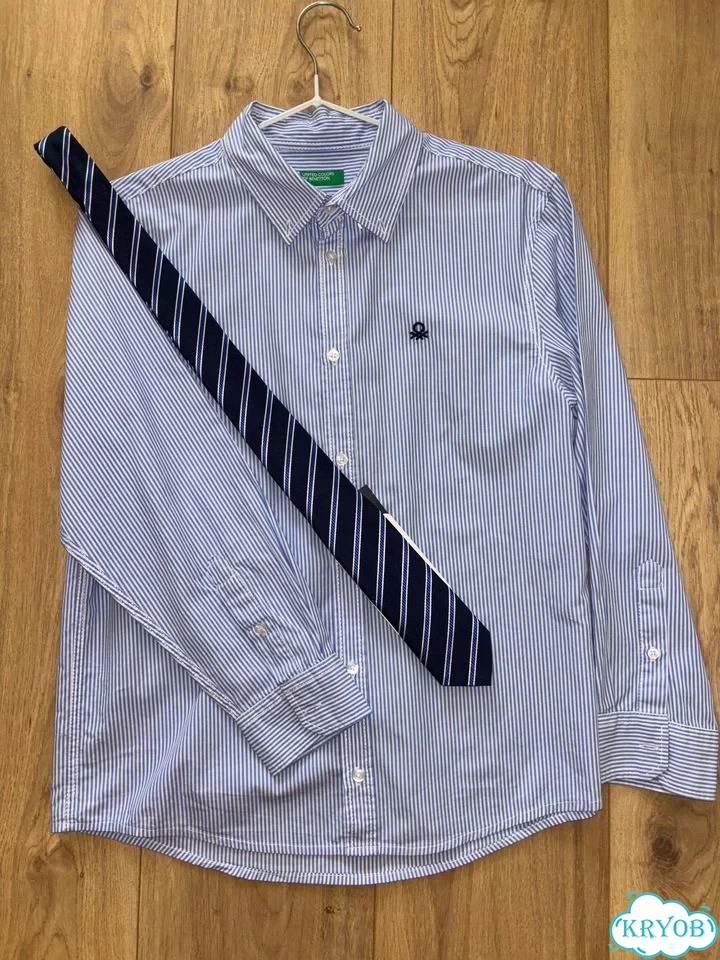 Рубашка мальчик benetton 168 3 XL фото 2