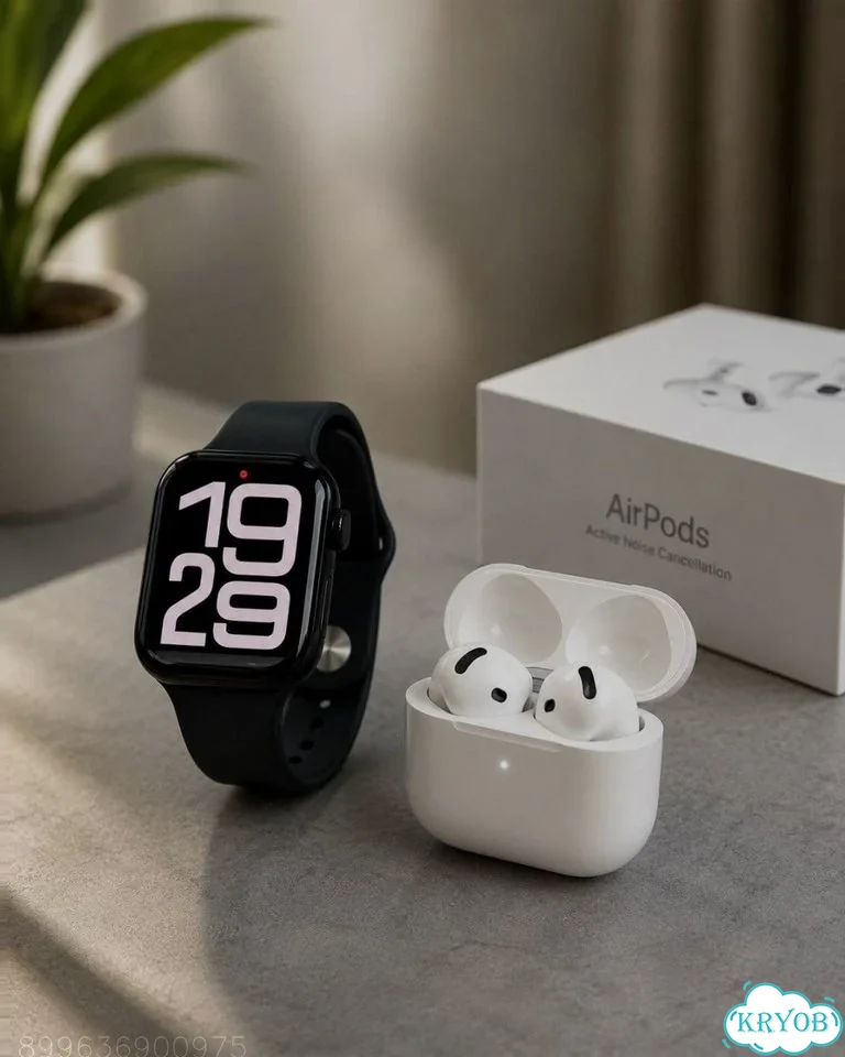 Apple Watch 11 + AirPods 4 ANC (Комплект) фото 1