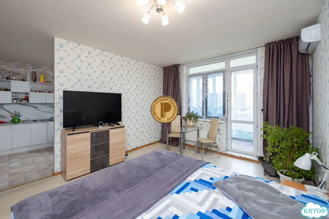 1-к. квартира, 40,6 м², 9/25 эт. фото 13