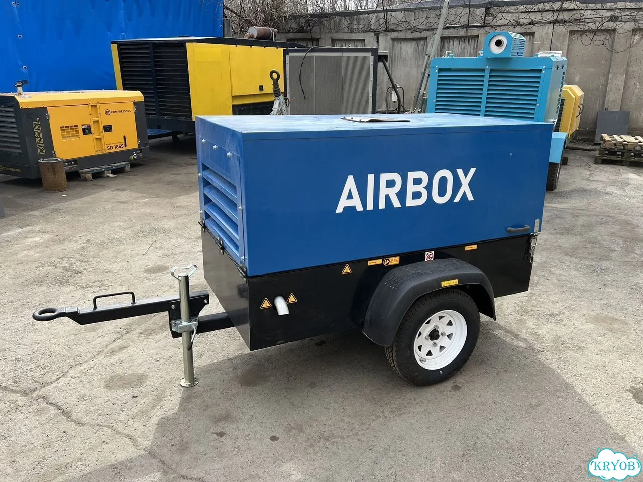 Дизельный компрессор Airbox 5 кубов 7 бар фото 1