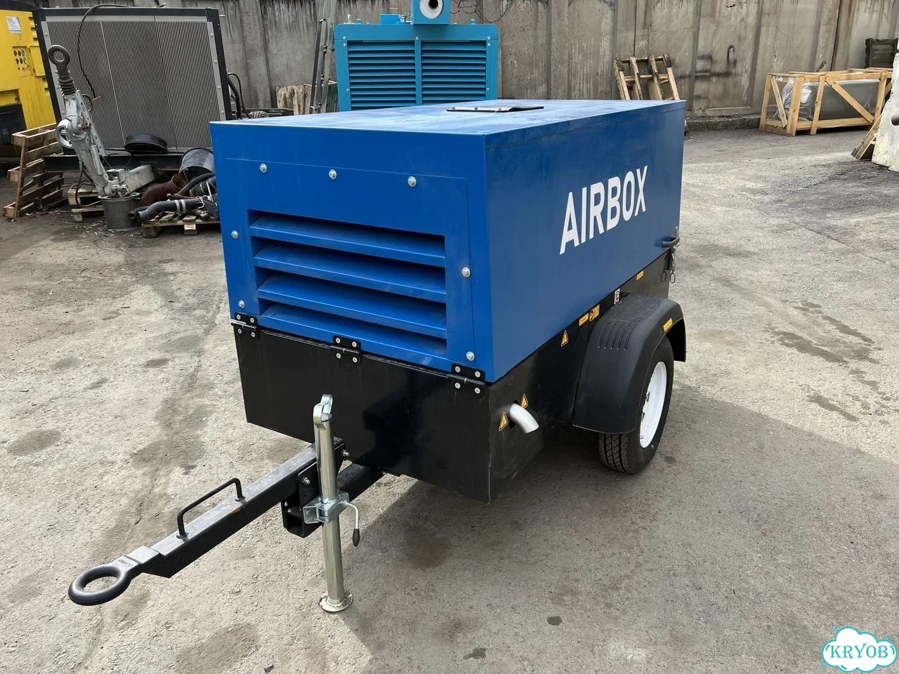 Дизельный компрессор Airbox 5 кубов 7 бар фото 3