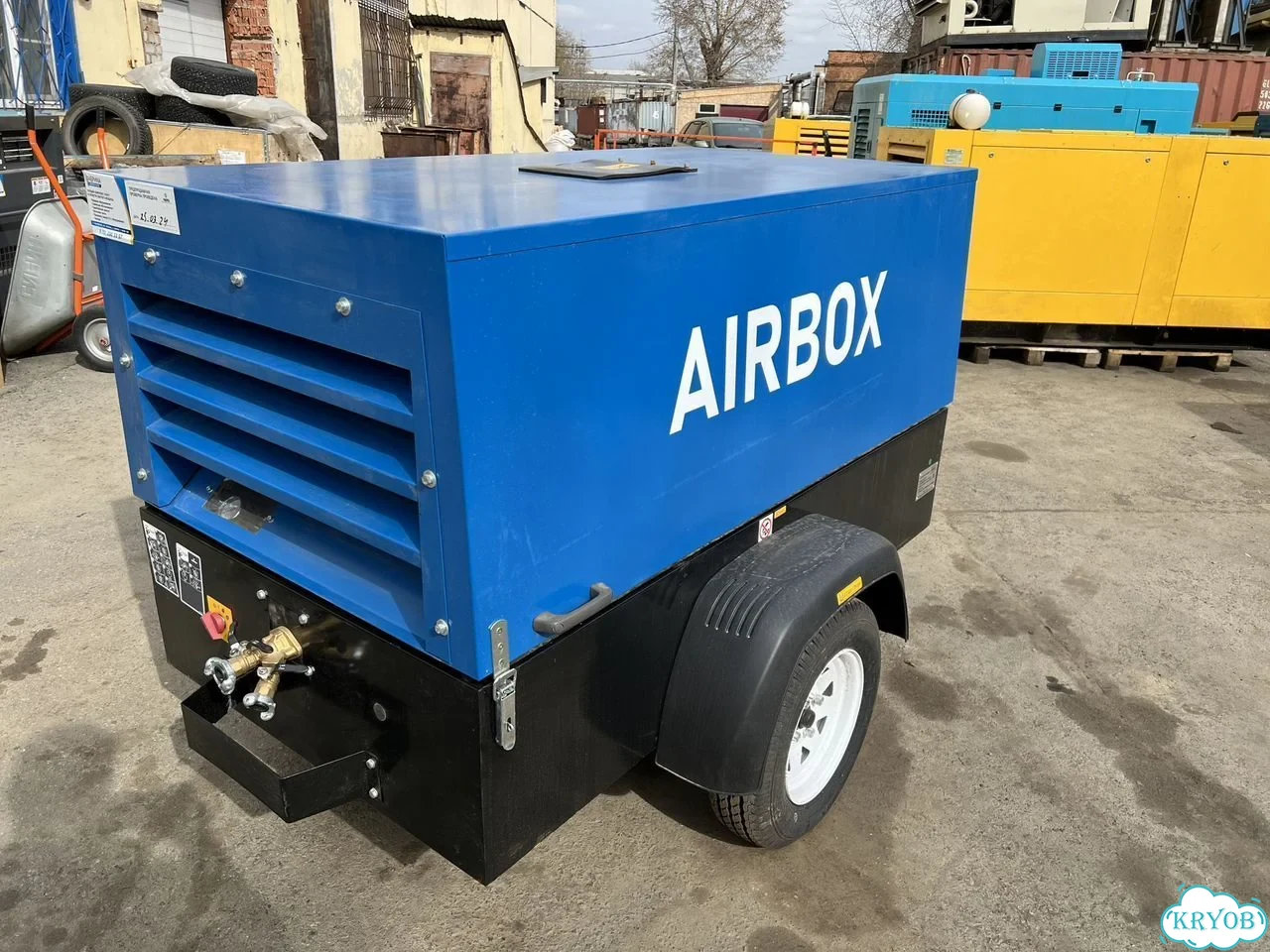 Дизельный компрессор Airbox 5 кубов 7 бар фото 5