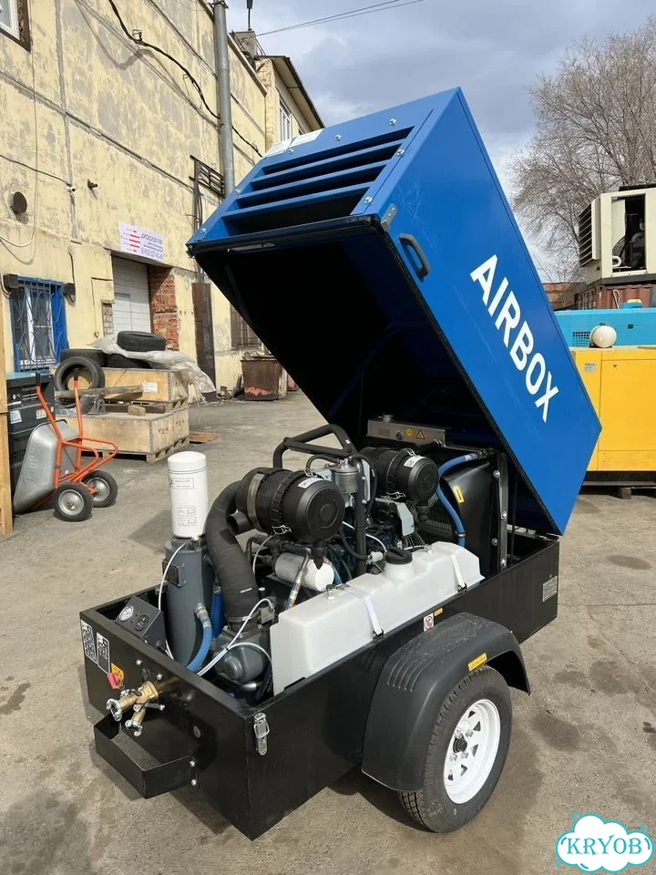 Дизельный компрессор Airbox 5 кубов 7 бар фото 7