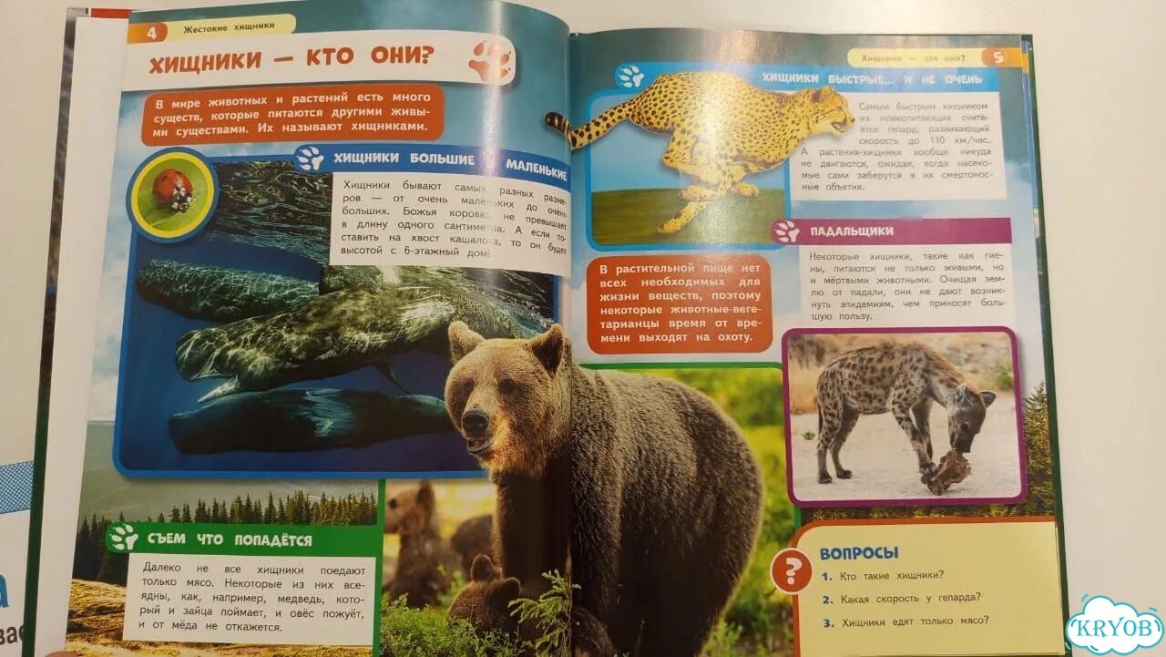 Энциклопедия для детей. Жестокие хищники фото 7