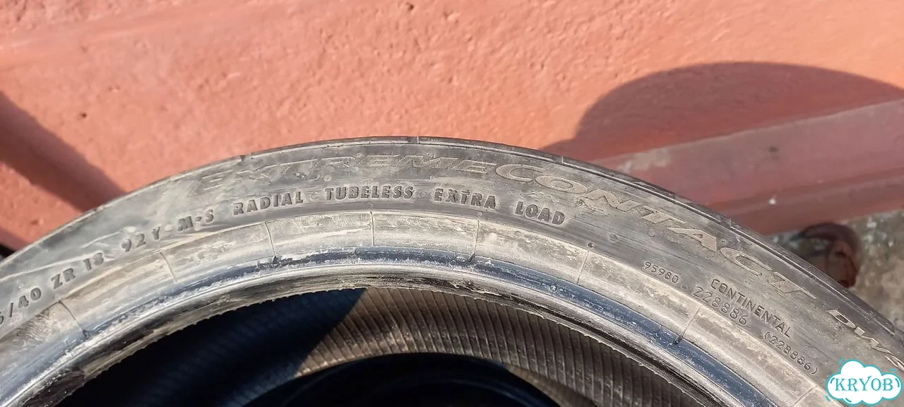 Continental ExtremeContact DW 225/40 R18 25W фото 4