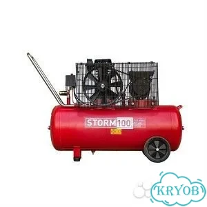 Компрессор Aurora storm-100 29712 220В 100л фото 8