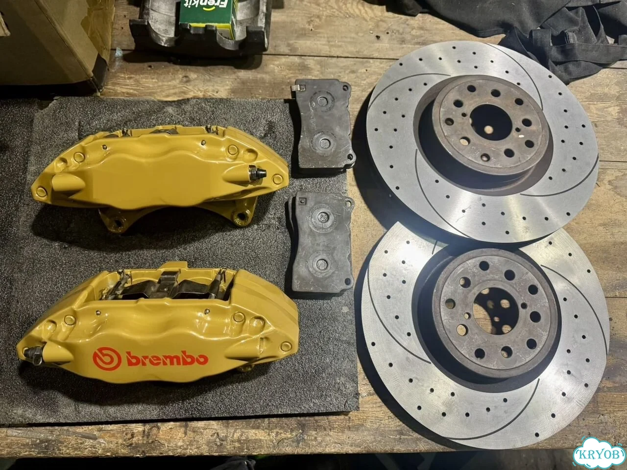 Суппорта brembo gold Subaru фото 1