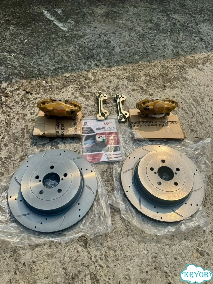 Суппорта brembo gold Subaru фото 2