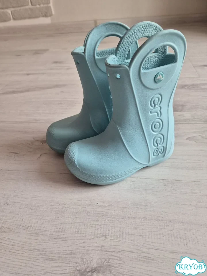 Резиновые сапоги crocs c9 фото 1