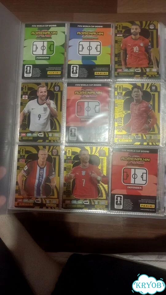 Почти полная Panini adrenalin xl 2026 worldcup фото 1
