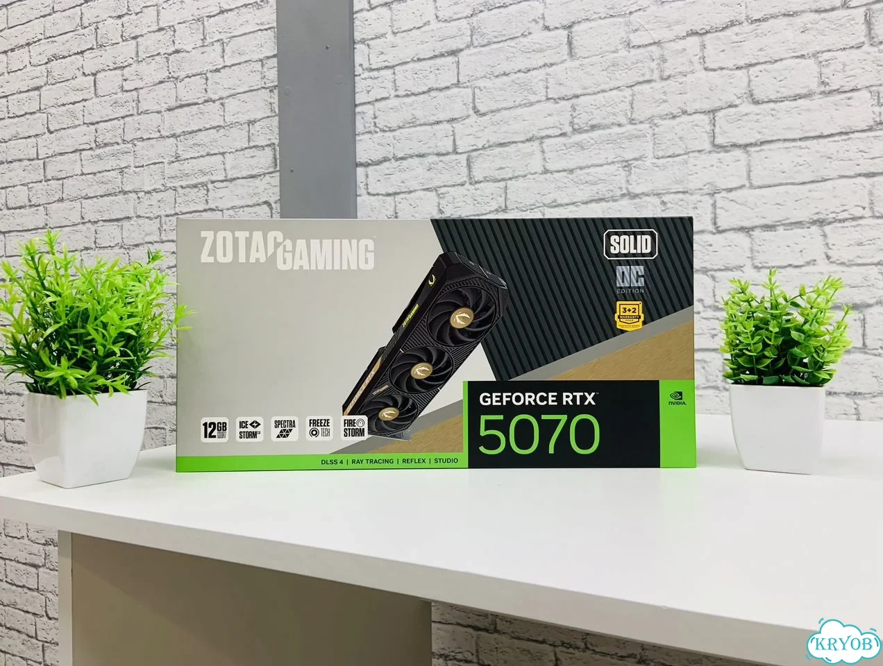 Видеокарта RTX 5070 12GB Zotac OC (Новая) фото 1