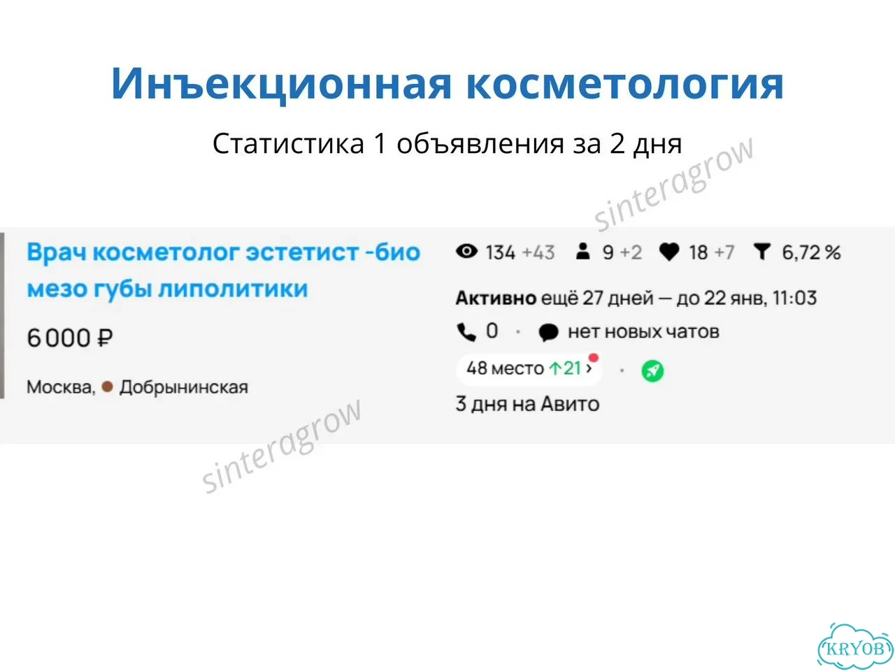 Услуги авитолога / Авитолог для бьюти-услуг фото 5