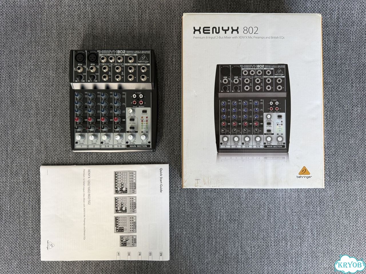 Behringer xenyx 802 аналоговый микшер фото 2