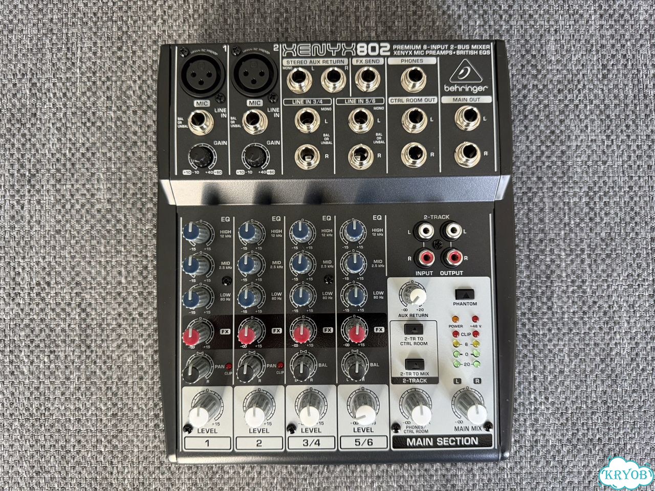 Behringer xenyx 802 аналоговый микшер фото 4
