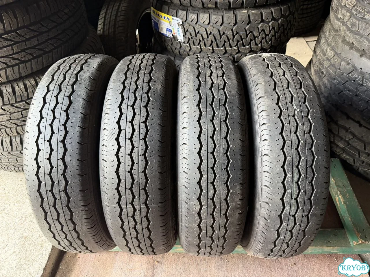 Bridgestone R15 195-80 Япония новые Грузовые фото 5
