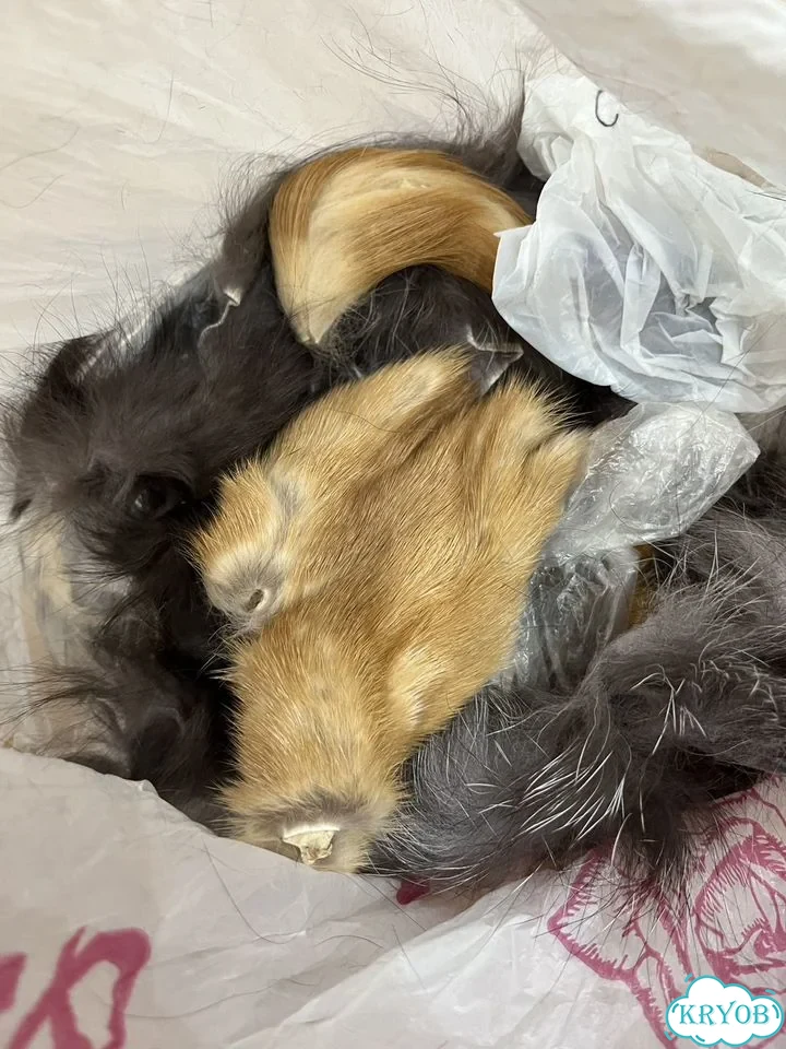 Кусочки натурального меха фото 4