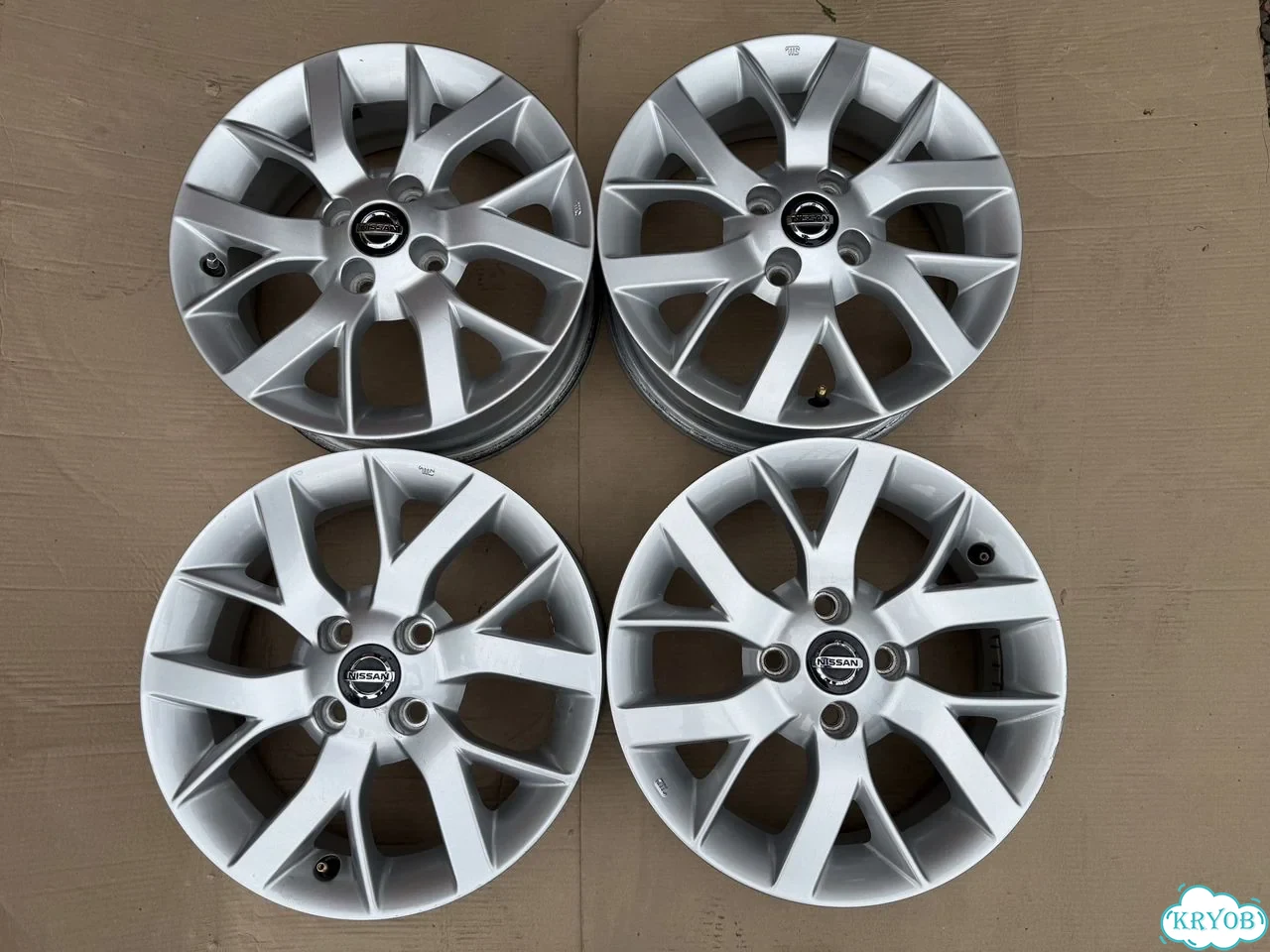 Литые диски Nissan 5.5×R15 4×100 фото 1