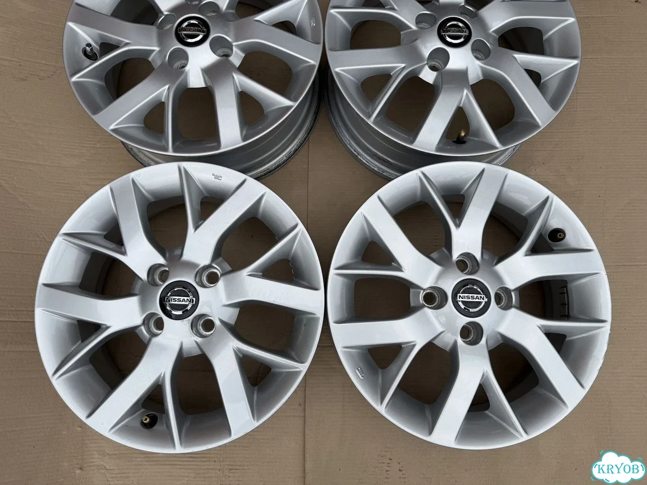 Литые диски Nissan 5.5×R15 4×100 фото 2