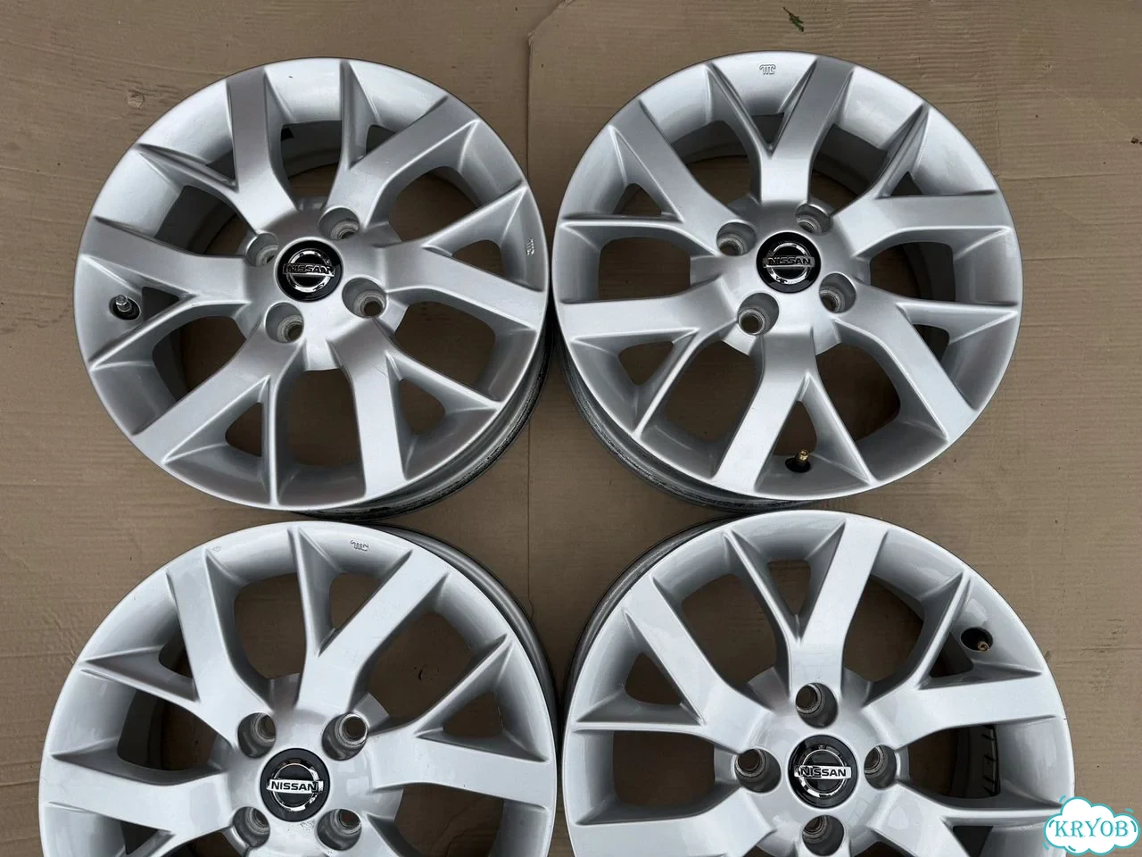 Литые диски Nissan 5.5×R15 4×100 фото 3