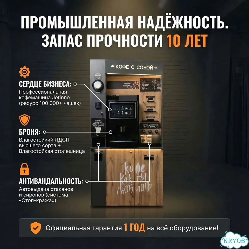 Кофейный автомат Кофейня самообслуживания фото 2