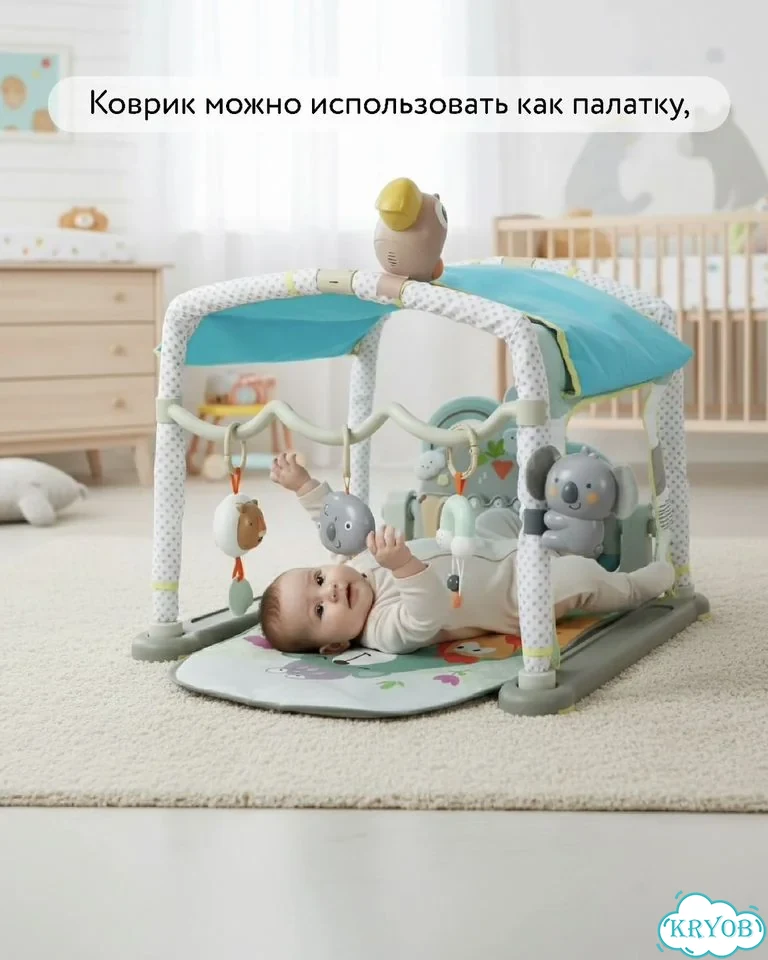 Развивающий коврик с пианино фото 5