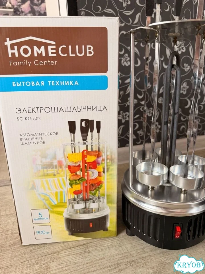 Электрошашлычница фото 5