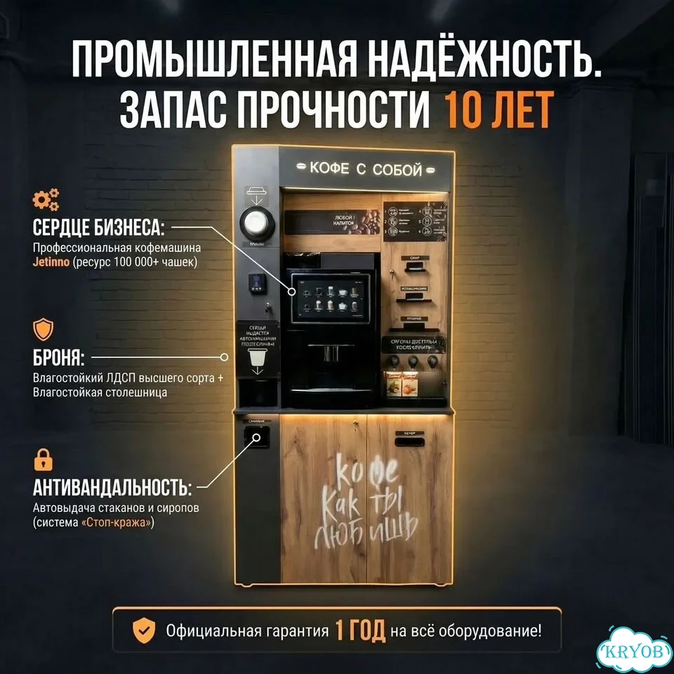 Кофейня самообслуживания для бизнеса фото 2