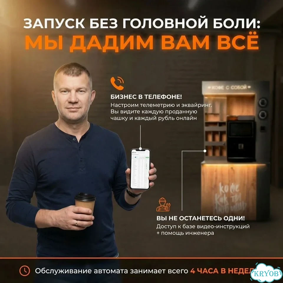 Кофейня самообслуживания кофе-точка фото 3