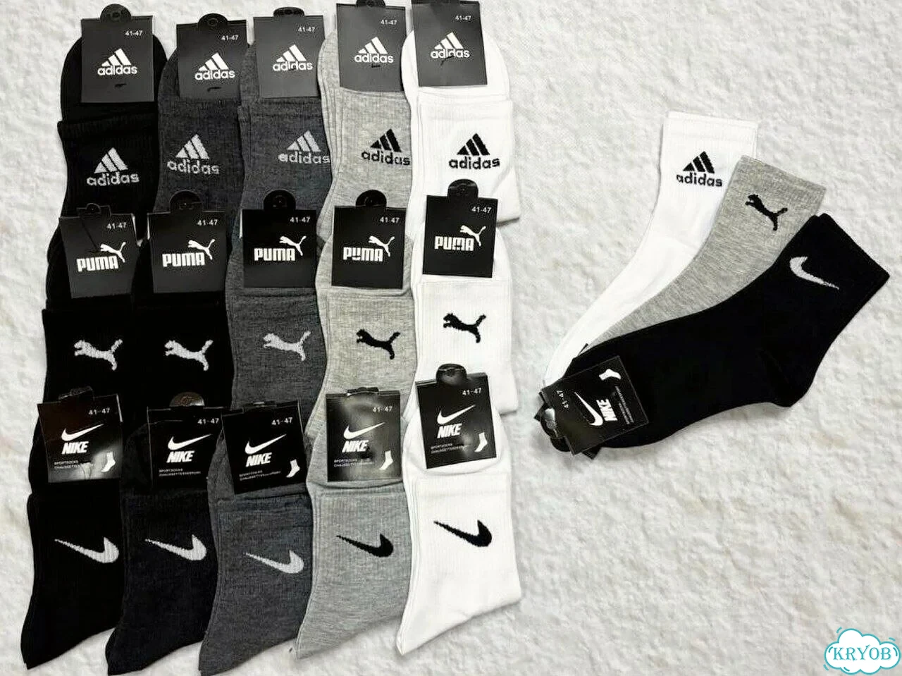Высокие носки nike adidas фото 4