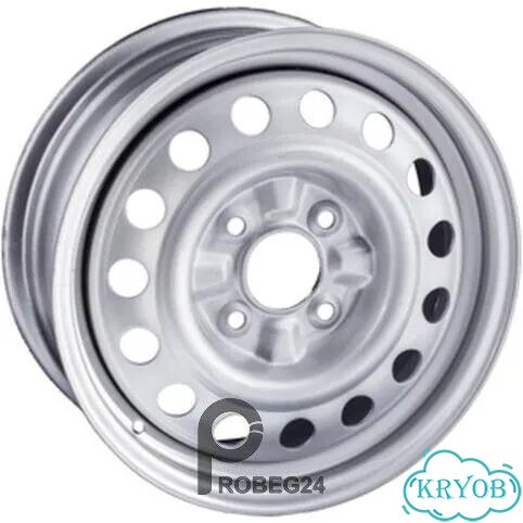 Штампованные диски TREBL X40001 6×R16 4×100 фото 1