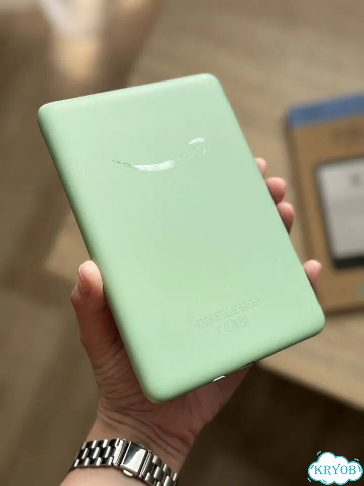 Kindle 11 (2024) basic в цвете матча (matcha) фото 4