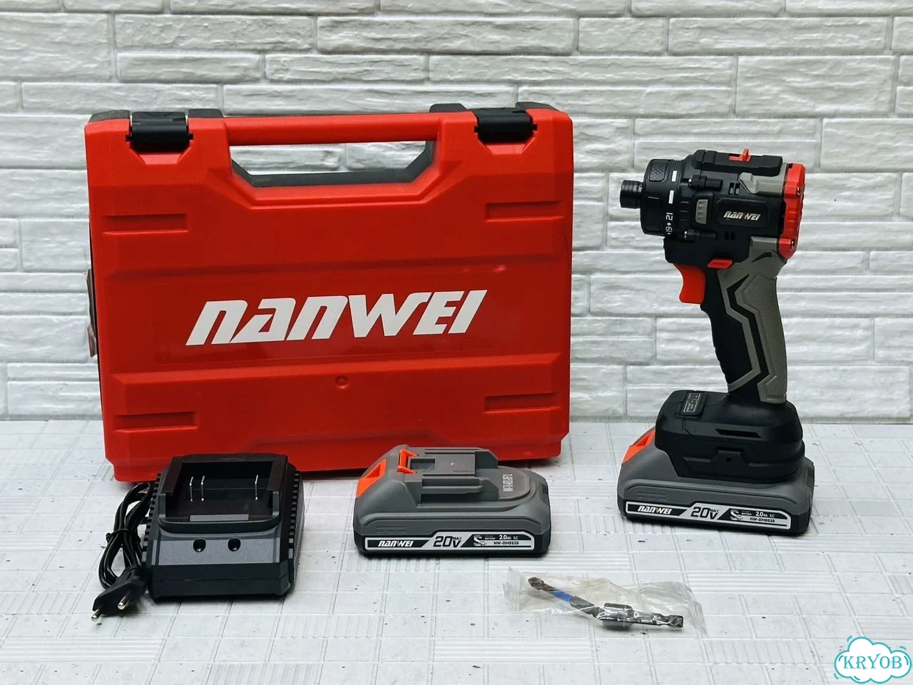 Винтоверт Nanwei 20V 50Нм в кейсе NW-S5050 фото 1